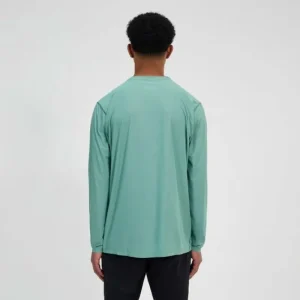 Men's 24/7 Crew Long Sleeve Tech Tee - Green^Berghaus Discount