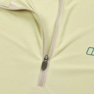 Men's 24/7 Half Zip Long Sleeve Tech Tee - Natural^Berghaus Flash Sale