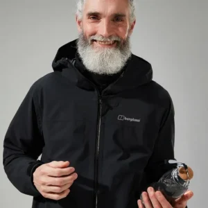 Men's Arnaby Hooded Waterproof Jacket Black^Berghaus Fashion