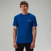 Men's Art Short Sleeve T-Shirt - Blue^Berghaus Sale