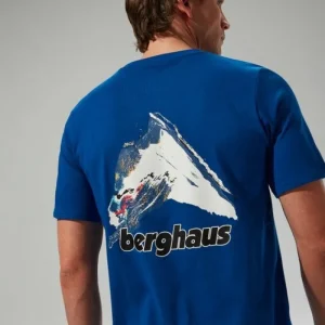 Men's Art Short Sleeve T-Shirt - Blue^Berghaus Sale