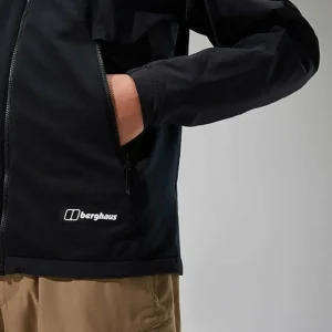 Men's Benwell Hooded Jacket - Black^Berghaus Fashion