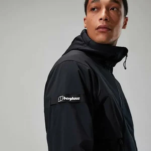 Men's Benwell Hooded Jacket - Black^Berghaus Fashion