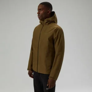 Men's Bramblfell InterActive Gore-Tex Waterproof Jacket - Brown/Green^Berghaus Store