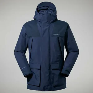 Men's Breccan Insulated Waterproof Parka - Blue^Berghaus Fashion