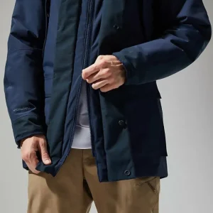 Men's Breccan Insulated Waterproof Parka - Blue^Berghaus Fashion
