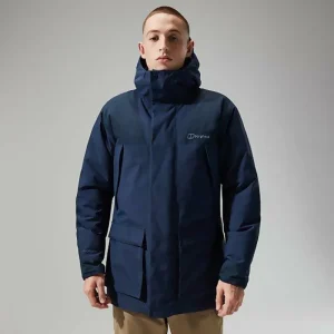 Men's Breccan Insulated Waterproof Parka - Blue^Berghaus Fashion