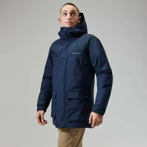 Men's Breccan Insulated Waterproof Parka - Blue^Berghaus Fashion