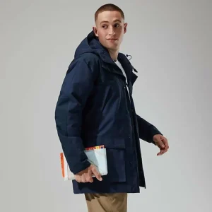Men's Breccan Insulated Waterproof Parka - Blue^Berghaus Fashion
