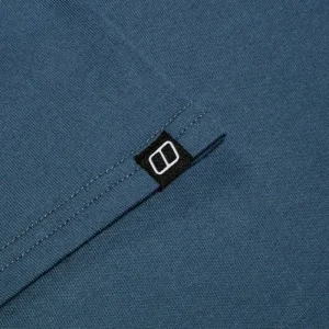 Men's Cheviot Box Logo Short Sleeve T-Shirt - Blue^Berghaus Hot