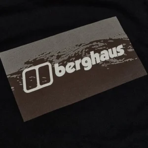 Men's Cheviot Box Logo Short Sleeve T-Shirt - Black^Berghaus Sale