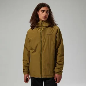 Men's Deluge Pro 3.0 Insulated Waterproof Jacket - Green^Berghaus Best