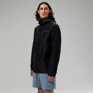 Men's Deluge Pro 3.0 Waterproof Jacket Black^Berghaus Cheap