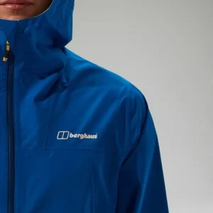 Men's Deluge Pro 3.0 Waterproof Jacket - Blue^Berghaus Outlet