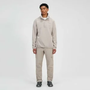 Men's Felltop Snap Fleece Pullover - Grey^Berghaus Clearance