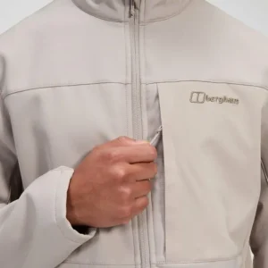 Men's Grappled Long Sleeve Tee - Grey^Berghaus Sale