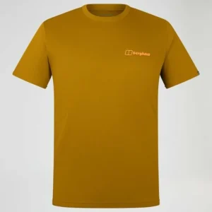 Men's Grappled Short Sleeve Tee - Brown^Berghaus Shop