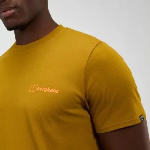 Men's Grappled Short Sleeve Tee - Brown^Berghaus Shop