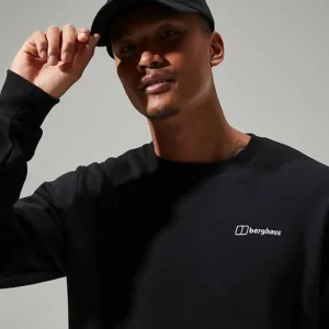 Men's Logo Crew Black^Berghaus Hot