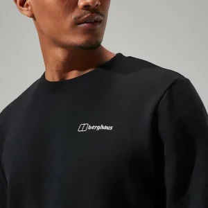 Men's Logo Crew Black^Berghaus Hot