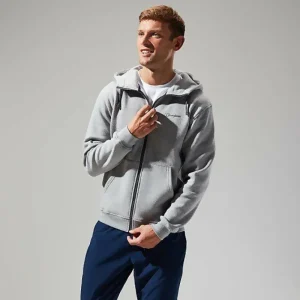 Men's Logo FZ Hoody Dark Grey^Berghaus Best