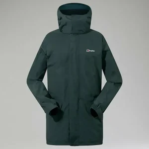Men's Long Cornice InterActive Jacket - Dark Green^Berghaus Shop