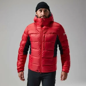 Men's MTN Arete Ultra Down Hoody - Red/Black^Berghaus Fashion