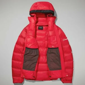 Men's MTN Arete Ultra Down Hoody - Red/Black^Berghaus Fashion