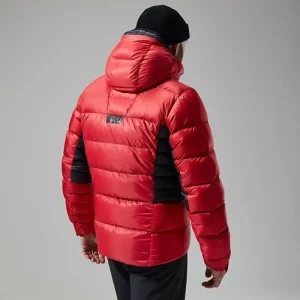 Men's MTN Arete Ultra Down Hoody - Red/Black^Berghaus Fashion