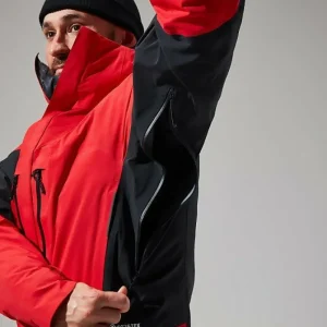 Men's MTN Guide GTX Pro Jacket - Red/Black^Berghaus Outlet