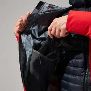 Men's MTN Guide GTX Pro Jacket - Red/Black^Berghaus Outlet