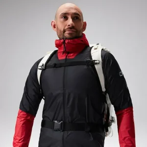Men's MTN Guide Hyper LT Jacket - Black/Red^Berghaus Sale