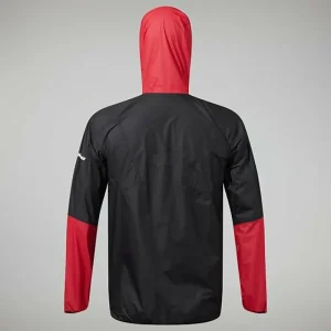 Men's MTN Guide Hyper LT Jacket - Black/Red^Berghaus Sale