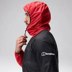 Men's MTN Guide Hyper LT Jacket - Black/Red^Berghaus Sale