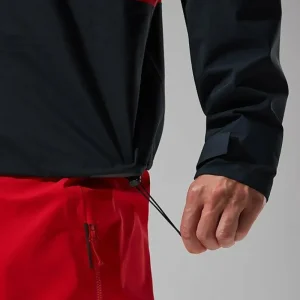 Men's MTN Seeker GTX Jacket - Black/Red^Berghaus Online