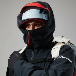 Men's MTN Seeker GTX Jacket - Black/Red^Berghaus Online