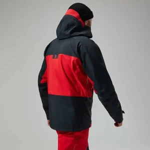 Men's MTN Seeker GTX Jacket - Black/Red^Berghaus Online