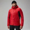 Men's MTN Seeker MW Down Hoody - Red/Black^Berghaus Sale