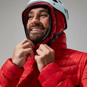 Men's MTN Seeker MW Down Hoody - Red/Black^Berghaus Sale