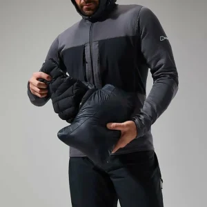 Men's MTN Seeker MW Down Hoody - Black^Berghaus Best Sale