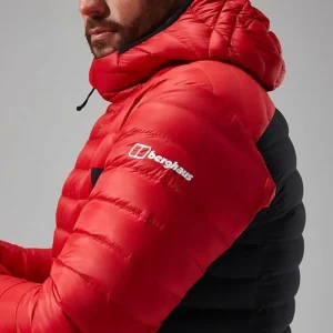Men's MTN Seeker MW Down Hoody - Red/Black^Berghaus Sale