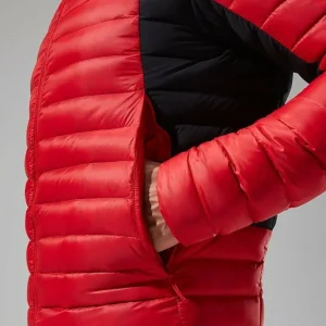 Men's MTN Seeker MW Down Hoody - Red/Black^Berghaus Sale