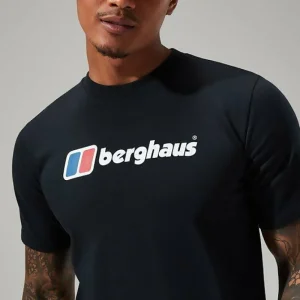 Men's Organic Big Classic Logo Tee Black^Berghaus Store