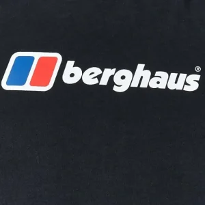 Men's Organic Big Logo Long Sleeve Tee Black^Berghaus Online
