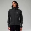 Men's Pravitale Mountain 2.0 Hooded Fleece Jacket - Dark Grey/Black^Berghaus Store
