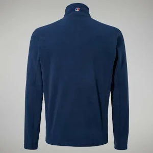 Men's Prism Micro Polartec Half Zip Fleece - Dark Blue^Berghaus Flash Sale