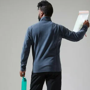 Men's Prism Micro Polartec Half Zip - Dark Grey^Berghaus Flash Sale