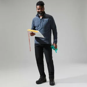 Men's Prism Micro Polartec Half Zip - Dark Grey^Berghaus Flash Sale