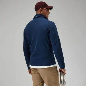 Men's Prism Micro Polartec Half Zip Fleece - Dark Blue^Berghaus Flash Sale