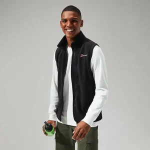 Men's Prism Polartec InterActive Vest - Black^Berghaus Hot